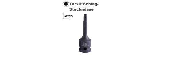 Schlag-Stecknüsse Torx