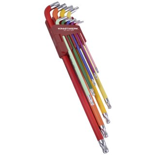 Stiftschlüssel TORX TOPTUL T50 extra lang Länge: 220mm 