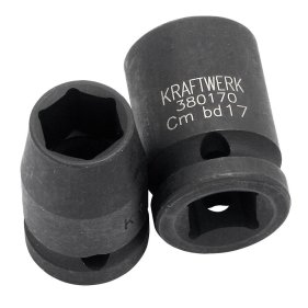 Kraftwerk 380005 Schlag-Stecknuss-Satz 1/2 Zoll 16-tlg.