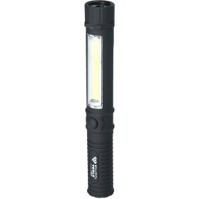 LED Stift Lampe Pen Light 2-in-1 COB LED schwarz