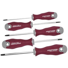 Kraftwerk 105.402.003 Pro Line Schraubendrehersatz Torx®  TX10-TX50 5-tlg.