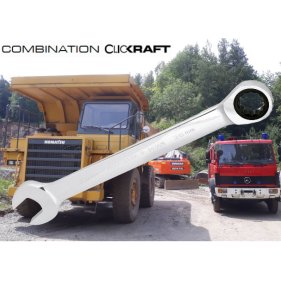 Kraftwerk 3436M Combination Clickraft Ratschenschl&uuml;ssel 36mm