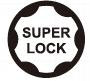 Super-Lock Steckschlüsselsatz 1/4 + 3/8 + 1/2 Zoll, 200-teilig, Kraftwerk 204.104.800